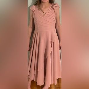 David’s Bridal flower girl dress